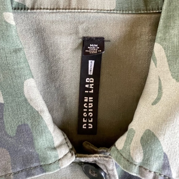 Design Lab Lord & Taylor Camo Jacket - Picture 5 of 7